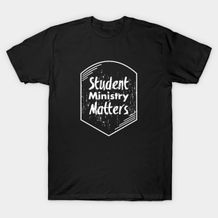 Student Ministry Matters White Logo T-Shirt